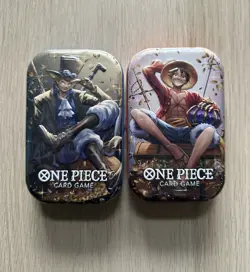 One Piece TCG Vol 2 Mini Tin Pack x2 | Luffy + Portgas D. Ace | INSTANT SHIP🚚✅ - Image 1