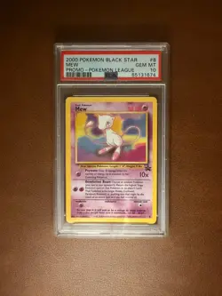 PSA 10 GEM MINT 2000 MEW #8 BLACK STAR PROMO - POKEMON LEAGUE 🔥🔥 - Image 1
