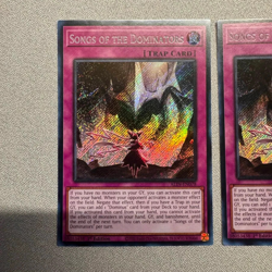 3x Songs of the Dominators | Secret Rare | ALIN-EN078 | NM/LP - Image 2