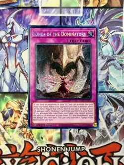 Songs of the Dominators ALIN-EN078 Secret Rare 1st Ed Near Mint 1st Ed Yu-Gi-Oh! - Image 1