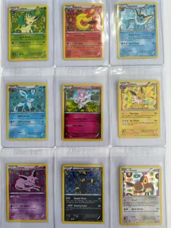 Pokemon TCG 2013 Eeveelutions Promo Set BW87 - BW94 + Additional Sylveon XY04 - Image 1