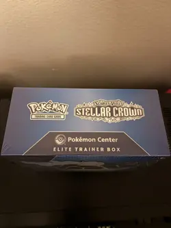 Pokemon TCG: Stellar Crown Pokemon Center Exclusive Elite Trainer Box ETB SEALED - Image 3
