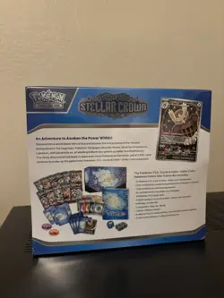 Pokemon TCG: Stellar Crown Pokemon Center Exclusive Elite Trainer Box ETB SEALED - Image 5