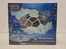 Pokemon TCG: Stellar Crown Pokemon Center Exclusive Elite Trainer Box ETB SEALED - Image 1