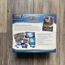 Pokemon TCG: Stellar Crown Pokemon Center Exclusive Elite Trainer Box ETB Sealed - Image 2