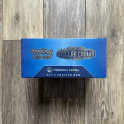Pokemon TCG: Stellar Crown Pokemon Center Exclusive Elite Trainer Box ETB Sealed - Image 5