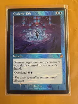 Cyclonic Rift (Retro Frame) Ravnica Remastered Foil - Image 1