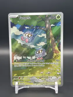 Tangela - 178/165 Illustration Rare MEW SV: Scarlet & Violet 151 Pokemon TCG NM - Image 1