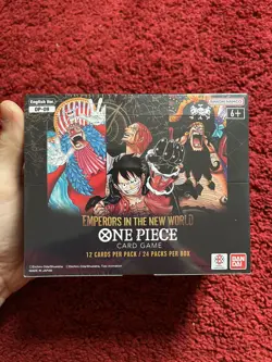 OP09 Emperors in the New World Booster Box - One Piece Factory Sealed ✅- ENGLISH - Image 1