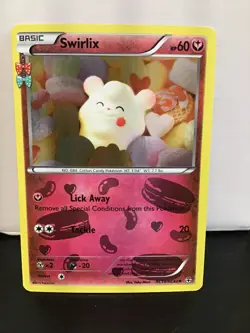 Swirlix RC19/RC32 Pokemon Generations: Radiant Collection Uncommon Holo - Image 1