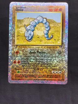 Pokemon Cards: Legendary Collection Reverse Holo: Onix 84/110 - Image 2