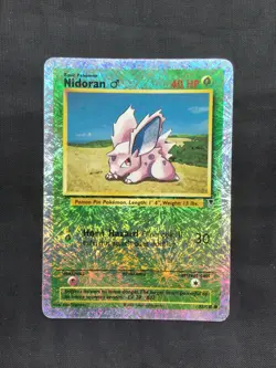 Pokemon Cards: Legendary Collection Reverse Holo: Nidoran 83/110 - Image 1