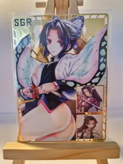 Shinobu | Demon Slayer | SGR Metal Card 053/200 | Goddess Waifu - Image 1