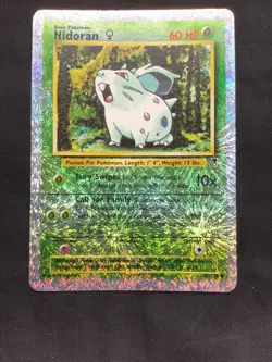 Pokemon Cards: Legendary Collection Reverse Holo: Nidoran 82/110 - Image 2