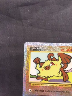 Pokemon Cards: Legendary Collection Reverse Holo: Mankey 81/110 - Image 3
