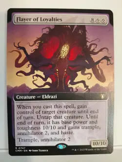 Flayer of Loyalties (Extended Art) Commander Masters Regular - Image 1
