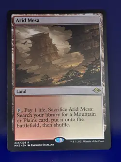 1x MTG Arid Mesa - Modern Horizons 2 (MH2) #244 - Magic the Gathering - Image 1