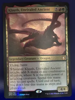 Klauth, Unrivaled Ancient Foil - Adventures in the Forgotten Realms - Image 1