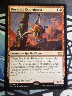 Dockside Extortionist - Double Masters #107/331 - NM - MTG Mythic - Image 1