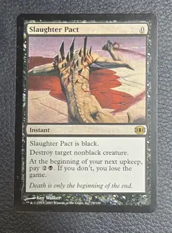 Slaughter Pact Future Sight Regular MTG NM Magic Card - Image 1