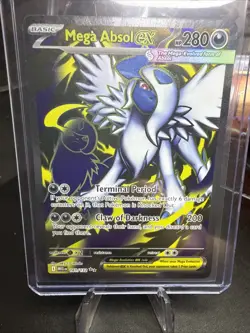Pokemon Me01: Mega Evolution Holo Card Absol EX 161/132 Ultra Rare NM Condition - Image 1