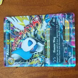 Pokemon TCG M Absol EX Mega XY63 XY Promo Holo Darkness Type Collectible Card - Image 2