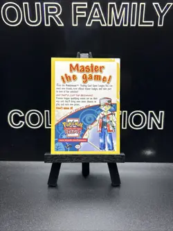 Pokemon Master The Game Promo Card Vintage Trading Card Game League MP - Image 1