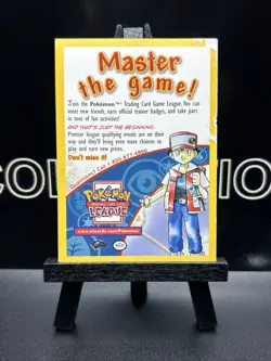 Pokemon Master The Game Promo Card Vintage Trading Card Game League MP - Image 2