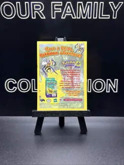 Pokemon Master The Game Promo Card Vintage Trading Card Game League MP - Image 4
