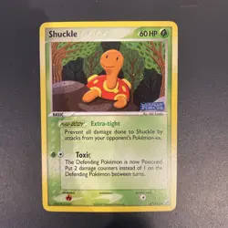 Pokemon Card EX Unseen Forces Reverse Holo Shuckle 47/115 - Image 1