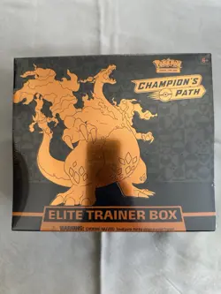 Pokemon Champion's Path Elite Trainer Box ETB Sealed - Image 1