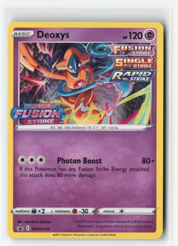 DEOXYS SWSH170 PRERELEASE PROMO POKEMON TCG NM - Image 1