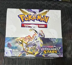 Pokemon TCG Sword & Shield Brilliant Stars Booster Box 36 Packs - New & Sealed 820650819964 - Image 1