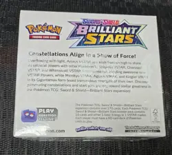 Pokemon TCG Sword & Shield Brilliant Stars Booster Box 36 Packs - New & Sealed 820650819964 - Image 2