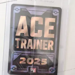 Pokemon Celebratory Fanfare SEALED 2025 Holo Ace Trainer Pikachu - Image 2