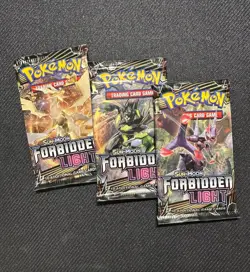 Pokemon TCG Sun & Moon-Forbidden Light Booster Pack (10 Cards) Various Pack Arts - Image 1