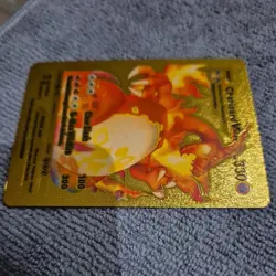 Pokemon Charizard VMAX HP330 Gold Foil Fan Art Card 020/189 - Image 3
