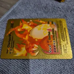 Pokemon Charizard VMAX HP330 Gold Foil Fan Art Card 020/189 - Image 5