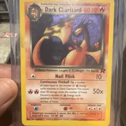 Pokemon TCG Dark Charizard Team Rocket 4/82 Holo Rare English Unlimited - Image 3