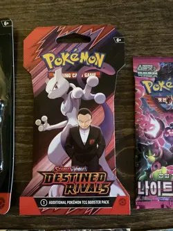 pokemon pack lot (7 Packs!) blisters, Packs, cards & coin, Etc ALL SEALED/NEW - Image 3