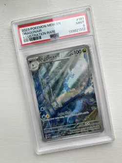 PSA 9 MINT Dragonair 181/165 Scarlet & Violet 151 English Pokemon TCG Card - Image 1