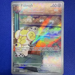 Pokemon Fidough Illustration Rare 213/198 SV01: Scarlet & Violet Base Set Holo - Image 1