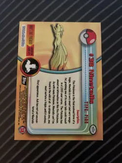 Ninetails #38 1999 Topps - Lightly Played - Pokemon - Image 2