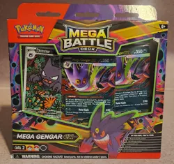 Pokemon TCG Mega Battle Deck Mega Gengar Ex Haunter(Factory Sealed) - Image 1