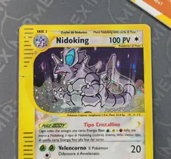 Pokemon Crystal Nidoking 150/147 Aquapolis Italiano Holo - Image 3