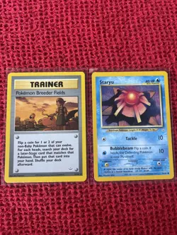 Staryu Pokemon Breeder Fields - Unlimited Neo Revelation - 62/64 , 56/64 LP - Image 1