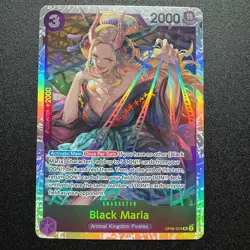 Black Maria OP08-074 R Two Legends Foil - One Piece TCG English Card - Near Mint - Image 1
