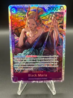 • Black Maria • OP08-074 SR Two Legends Holo Foil One Piece TCG NM - Image 2
