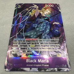 Black Maria Alt Art Parallel OP08-074 Two Legends Foil One Piece TCG Alternate - Image 1