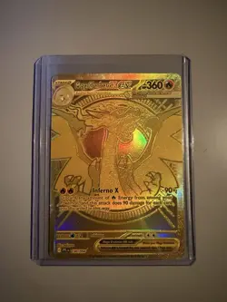 Mega Charizard x EX 130/094 Ultra Mega Rare Phantasmal Flames Pokemon Card TCG - Image 1